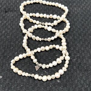 4 stretch silpada bracelets